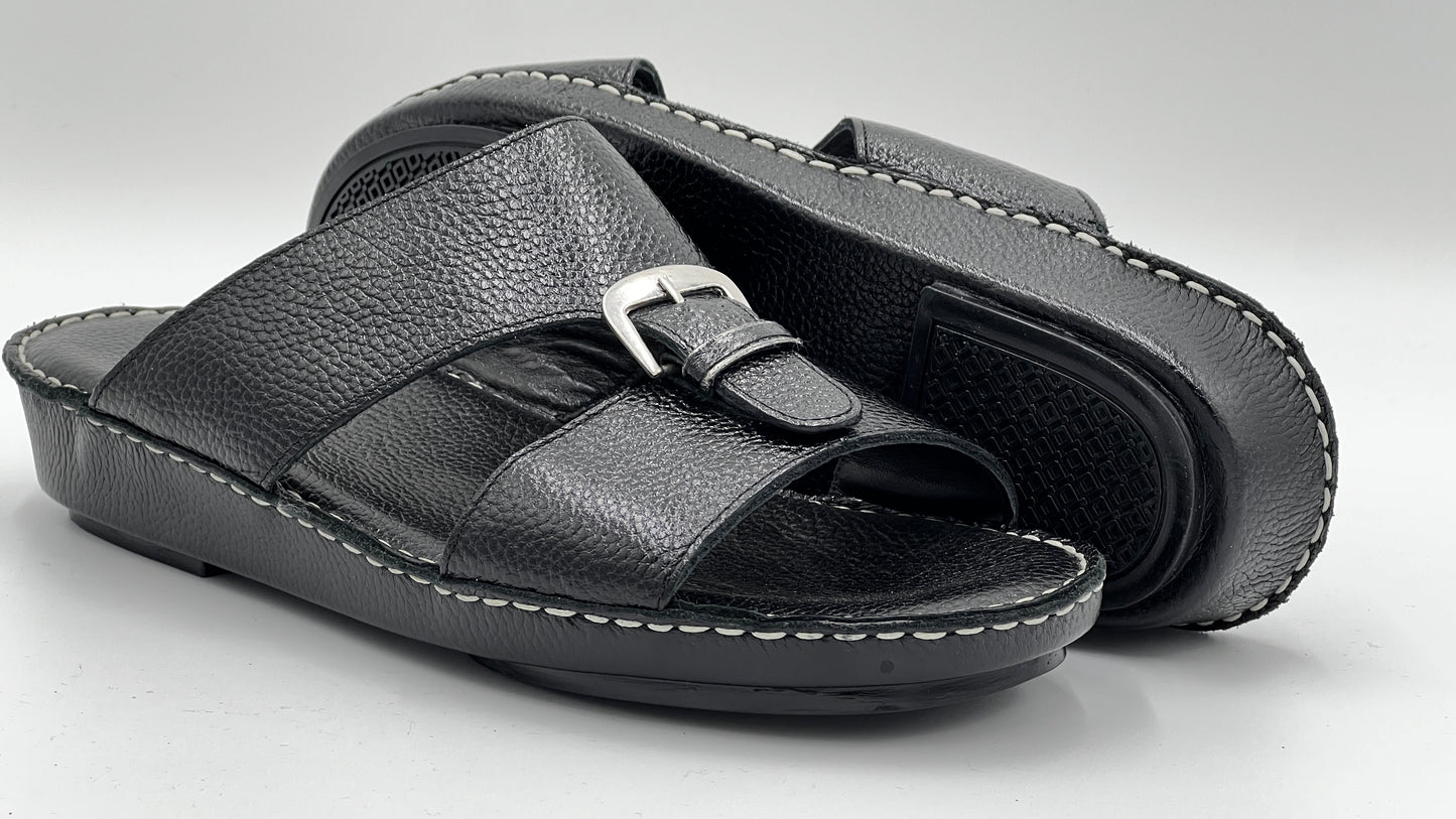 SAND HandKnitting Soft Leather Slipper