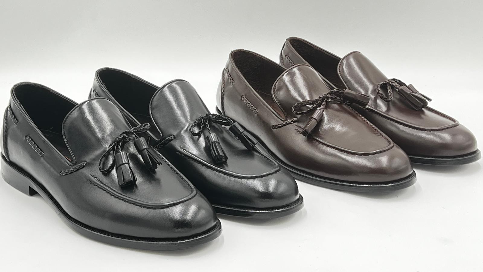 ALVTSL Black Tassel Loafer - Alvarenzo shoes