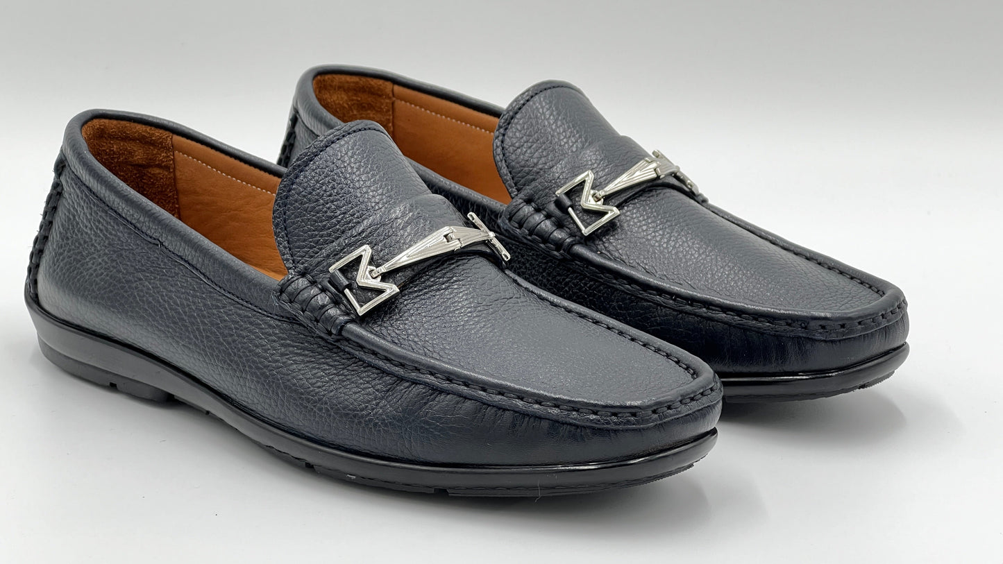 MOVO Moccasin Leather Shoes - Alvarenzo shoes