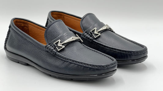 MOVO Moccasin Leather Shoes - Alvarenzo shoes