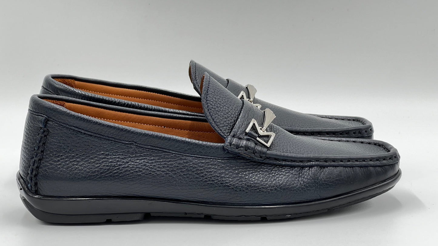 MOVO Moccasin Leather Shoes - Alvarenzo shoes